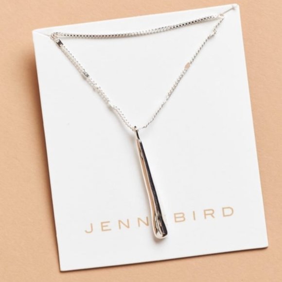 Jenny Bird Jewelry - Jenny Bird | Leana Silver Pendant Necklace